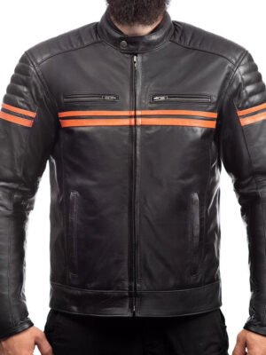 Metropolis Biker Leather Jacket