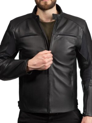 Storm Motorcycle Racing Leather Jacket