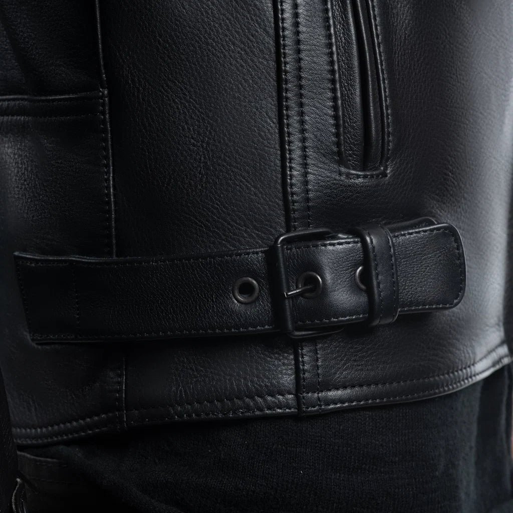 Dracula Motorcycle Leather Jacket - Image 9