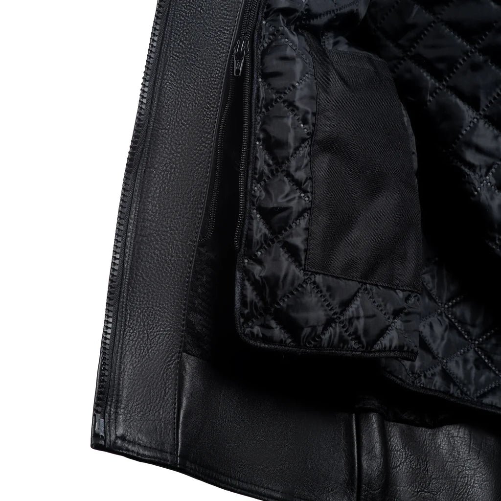 Dracula Motorcycle Leather Jacket - Image 12