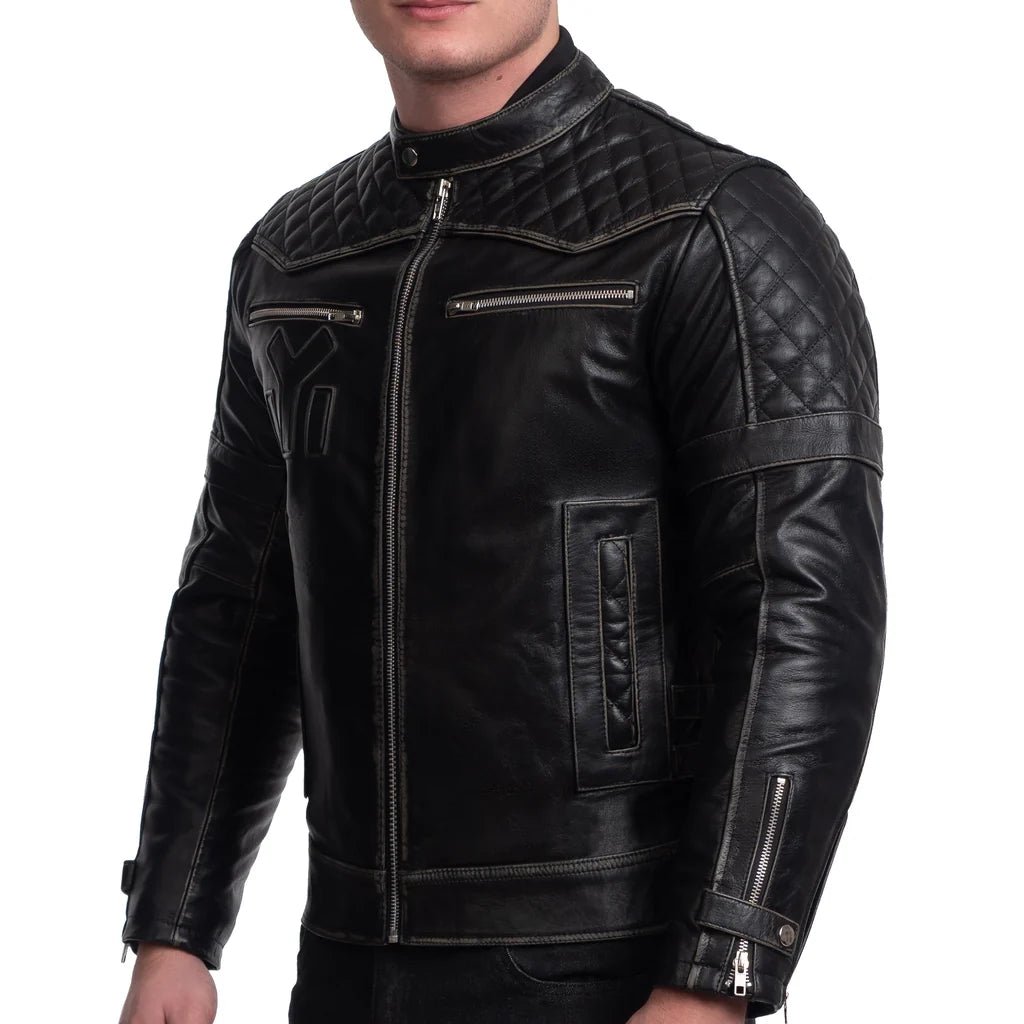 Madara Rider Motorcycle Leather Jacket - Image 3