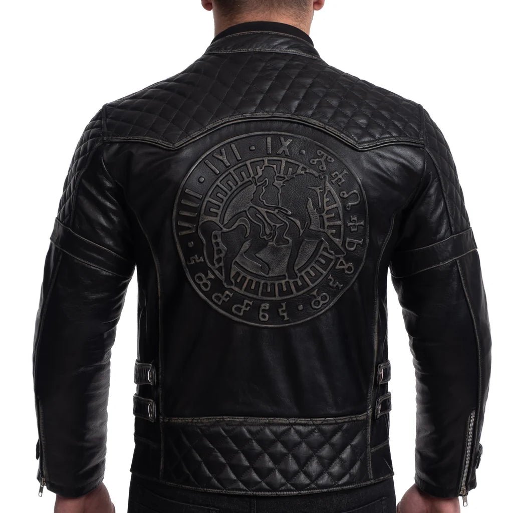 Madara Rider Motorcycle Leather Jacket - Image 4