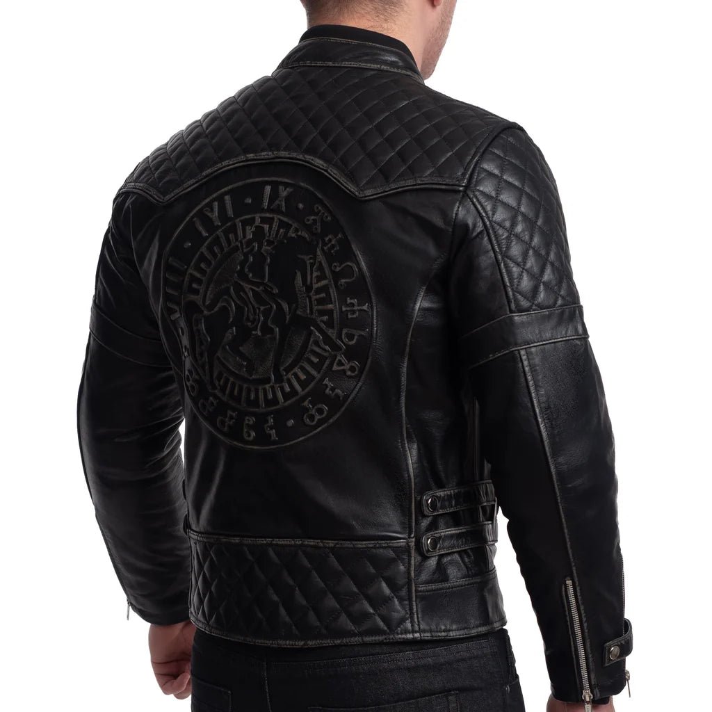 Madara Rider Motorcycle Leather Jacket - Image 5