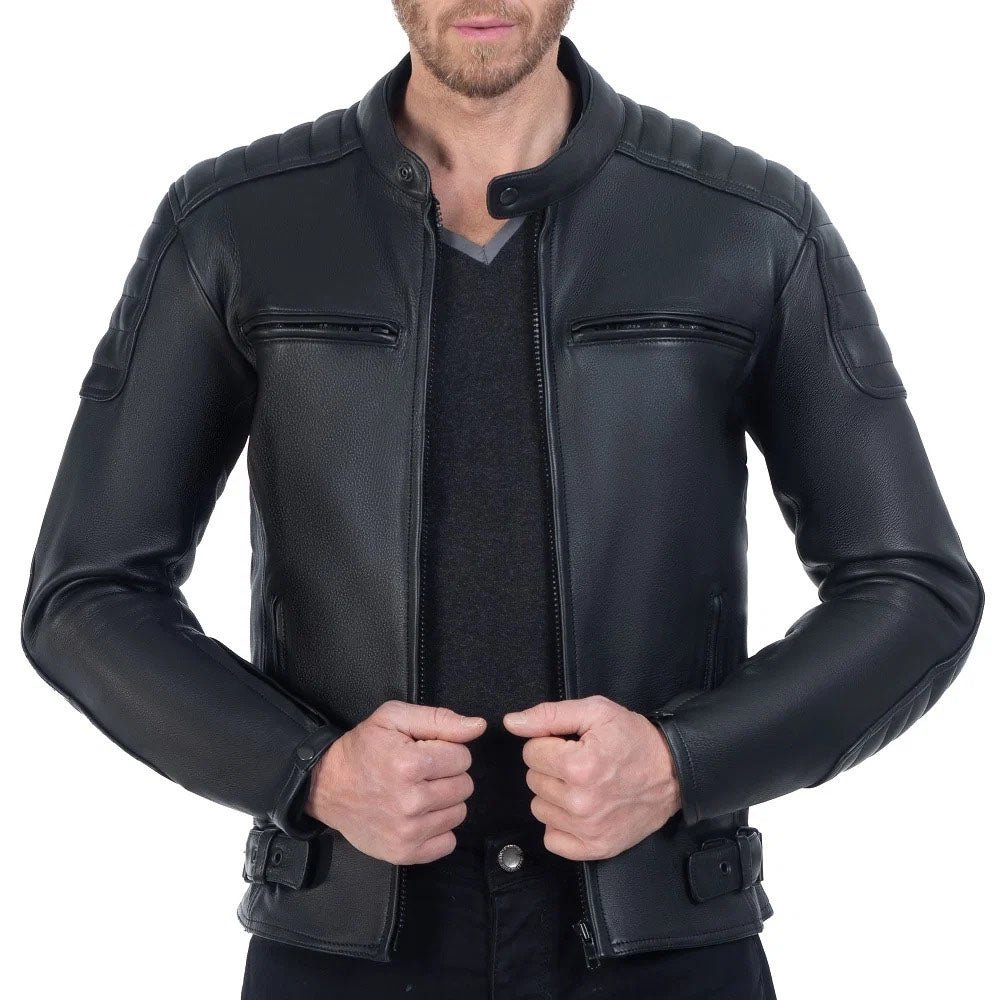 Venom Motorcycle Leather Jacket - Image 2