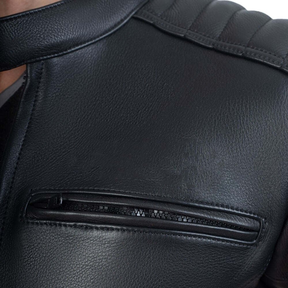 Venom Motorcycle Leather Jacket - Image 6