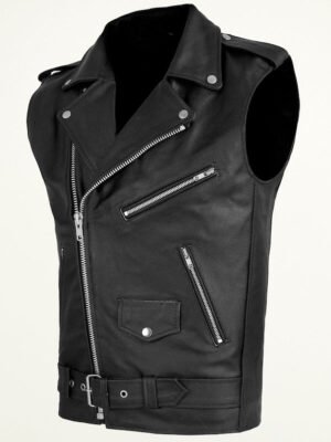 Leather Riding Vest