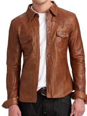 Brown Leather Jacket