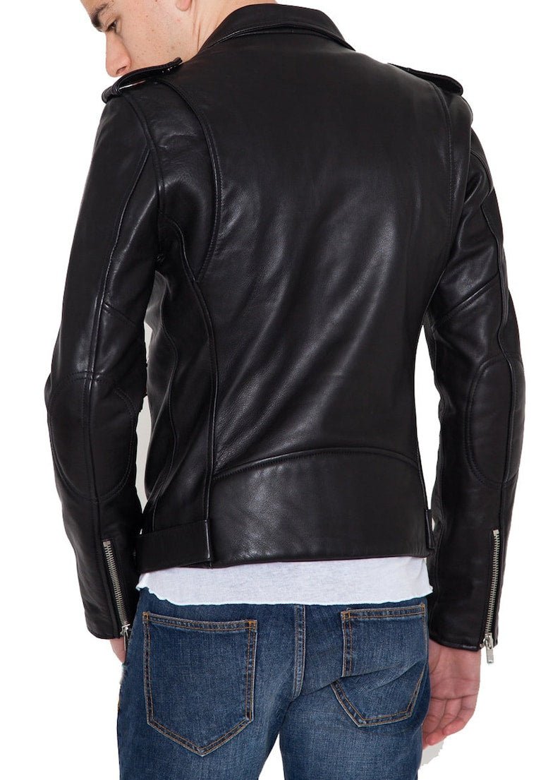 Black Leather Jacket - Image 2