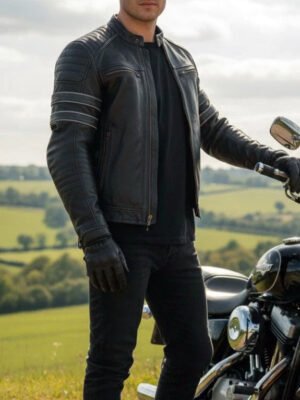 Motorcycle Leather Jacket