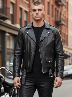 Original Terminator Cruiser Motorcycle Leather Jacket