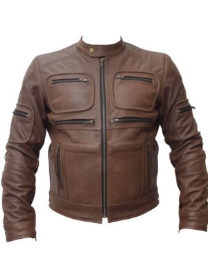 Leather Motor Cycle Jacket