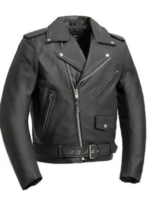 leather motorcycle jacket